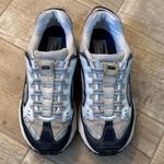 Skechers Sketchers slip ons women’s Stylish White and blue Sneakers Photo 1