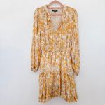 Dear John Womens Dress Size S Floral Long Sleeve Ruffle Boho Cottage Romantic Photo 1
