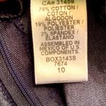 To The Max || Dark blue denim pencil skirt with front design. Photo 8