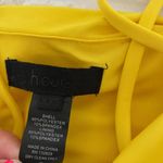 H:ours Revolve  Yellow Ruched Bodycon Mini Dress Photo 5