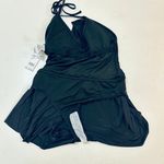 Reaction Kenneth Cole Kenneth Cole REACTION Women's V-Neck Swimsuit, Black, Size L Photo 8