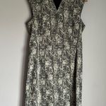 MM.LaFleur  Black & Cream The Aditi Shift Dress in Crackle Photo 2