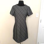 Spanx Ponte Mini Dress in Jacquard Black and White Size Medium Photo 2