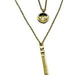 REAL SIMPLE RS Trinity fashion gold three piece necklace set R1019 Photo 0