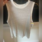 frame denim FRAME Organic Linen Muscle Tank NWOT small Photo 2