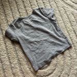 Brandy Melville Brandy-melville Women's Grey and White Shirt Photo 3