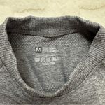 Gymshark Seamless Gray Marl Ombré Long Sleeve Crop Top - Women’s Medium Photo 4