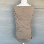 Lilla P Pima Cotton Ruched Sleeveless Top Size M Photo 5