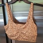 💕SPELL & THE GYPSY💕 Wild Thing Crop Top ~ Mustard Yellow Cheetah Small S NWT Photo 12