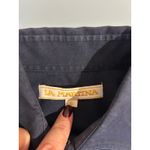 La Martina  button down shirt womens S navy embroidered polo argentina Photo 4