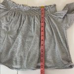 Free People , We The Free - Striped Lexington Off Shoulder Tee - S Photo 9