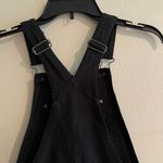 American Eagle Black Short Overalls Photo 5