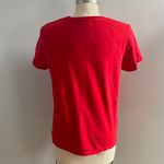 Calvin Klein Jeans Vintage Logo Tee Shirt- Red- Size Medium Photo 3
