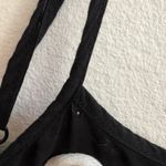 Twenty One Vintage Y2K Black Embroidered Tank Top Indie Sleaze‎ Soft Grunge Retro Small Photo 7