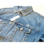 AG Adriano Goldschmied NWT AG Jeans Adriano Goldschmied Nancy 17 Year Grunge Boyfriend Denim Jacket XS Photo 4