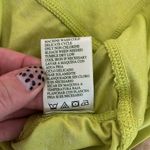 Tangerine  Brand Form Fitted Long Sleeve Athletic Lime Green Shirt - Size Large Photo 9