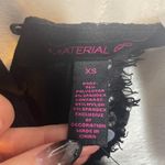 Material Girl Black Lace Trim Halter Neck Romper XS Photo 2