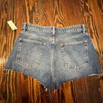 Pilcro ANTHROPOLOGIE rhinestone embellished Denim Blue Women's Shorts Photo 5