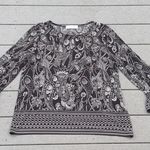 Jones Studio  Poet Sleeve Blouse Photo 5