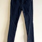 AG Adriano Goldschmied The Legging Ankle Super Skinny Stretch Black Jeans SZ 24R Photo 0