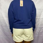 Juicy Couture royal twilight blue raw hem sweatshirt Photo 1