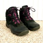 Merrell Woman’s Thermo Shiver 6” Waterproof Boots in Black and Purple Photo 0