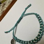 BCBGeneration signed  Adjustable Size Bracelet - Blue / Silver Tone Photo 1