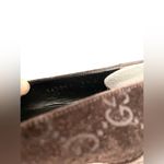 Gucci  Horsebit Web Stripe GG Pump Size 8.5 Brown Suede Pointed Toe Kitten Heel Photo 7