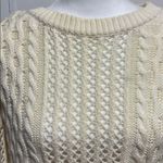 Bethany Mota Open back Cable knit sweater Photo 0