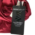 MiracleSuit New.  Pompei Red twist front bikini bottoms. Size 12. Retail $89 Photo 4