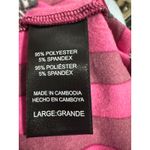 Room Service Zebra Stripe Pajama Set – Size L – Excellent Condition Pink Size L Photo 4