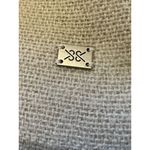 SOIA & KYO Fringe Blanket Wrap Shawl Poncho Cream Pink One Size Classic Modern Photo 6