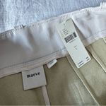 Maeve The Colette Faux Leather Maxi Skirt, Cream, NWT - size Large Photo 3
