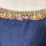 Miss Me • Blue Embroidered Romper Photo 5