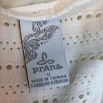 prAna  Racerback Eyelet Long Tank Top Small Photo 4