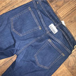 Ganni  slim high waisted jeans Nwt navy logo designer denim spring skinny boho Photo 4