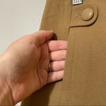 J.Crew  Yellowish Brown Wool Mini Skirt Dark Academia Womens 6 Preppy School Girl Photo 6