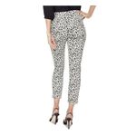 NYDJ Pull-On Denim Animal Print Skinny Ankle Jeans In Sateen With Slit Size 6 Photo 1