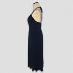 Boston Proper Navy Blue Halter A Line Dress Size 6 Photo 1