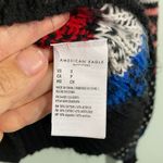 American Eagle  Women's Fairisle Knit Mocked Neck Balloon Sleeves Sweater Size S Photo 5