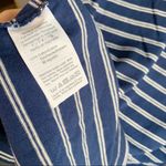 Madewell NEW Tina Stripe Navy White T-Shirt Dress Photo 10