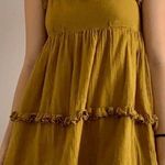 Urban Outfitters Yellow Ruffle Dress Photo 0