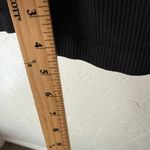 OQQ Black Ribbed Romper Bodysuit Size L‎ Stretchy Seamless One Piece Basics Size L Photo 5