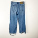 One Teaspoon Jackson Intentionally Ripped Destroyed Hem High Rise Jeans, Size 28 Photo 1