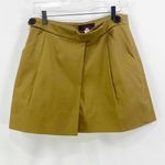 PINK TARTAN Brown Belted Mini Skirt Photo 5