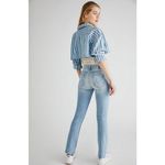 đź’•MOTHER SUPERIORđź’• The Flirt Fray Jeans ~ I Confess 25 NWOT Blue Photo 3