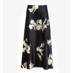 Tanya Taylor Dark Fig/Cream Beth Skirt Photo 2