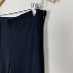 Athleta Pants Womens 12 Black Sienna Side Zip Flared Leg Knit Center Seam Photo 3