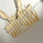 None Denim Striped Set Photo 10