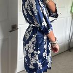 Amazon Blue Floral Kimono Photo 2